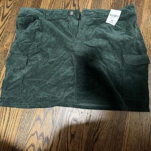 Cuorderoy mini skirt